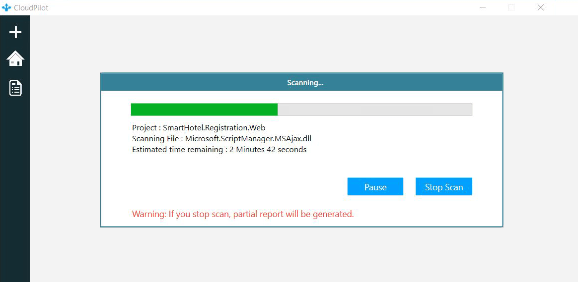 Static code analysis report