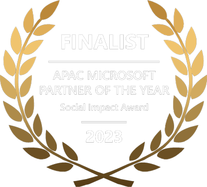 2023 APAC MICROSOFT PARTNER OF THE YEAR - Social Impact Award