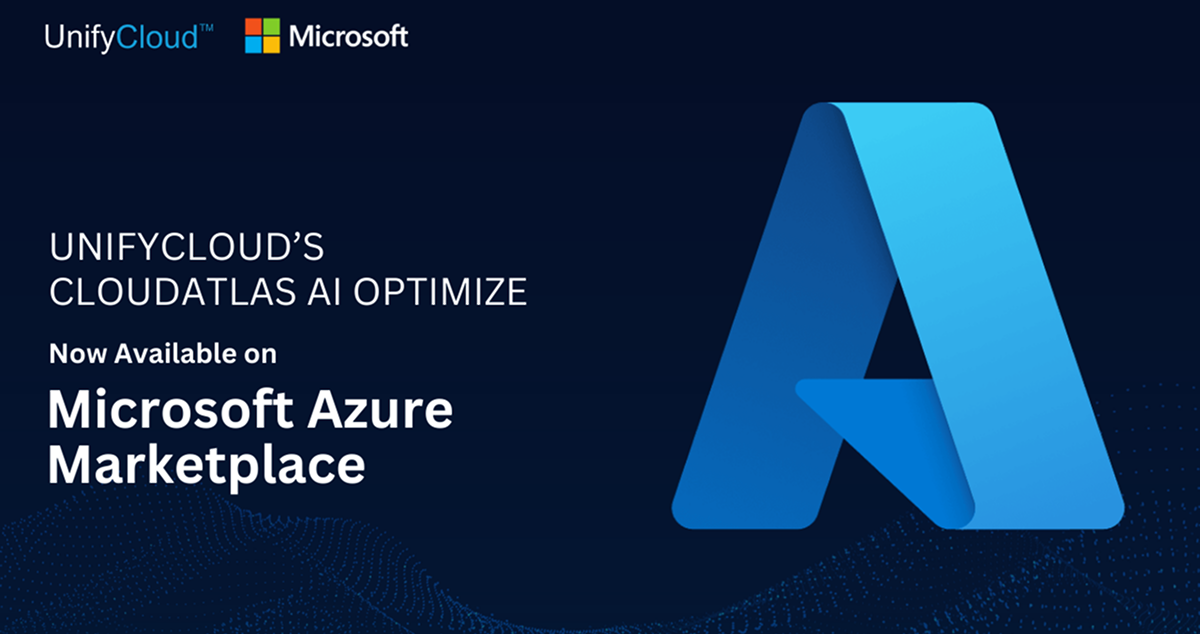CloudAtlas AI Optimize - Available on Microsoft Azure Marketplace